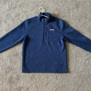 Vineyard Vines Men’s quarter zip blue